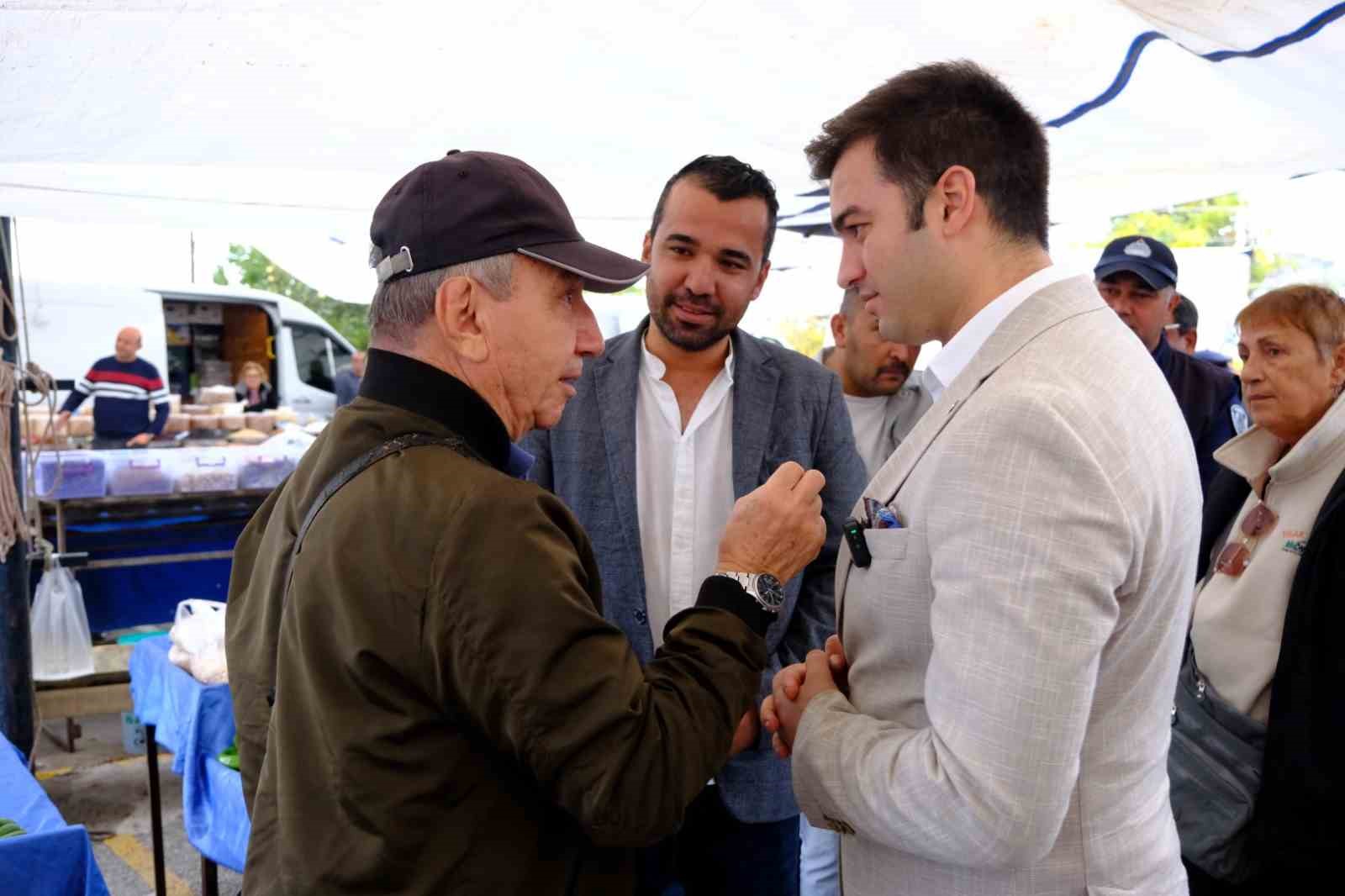 Başkan Mandalinci, saha ziyaretlerine ara vermiyor
