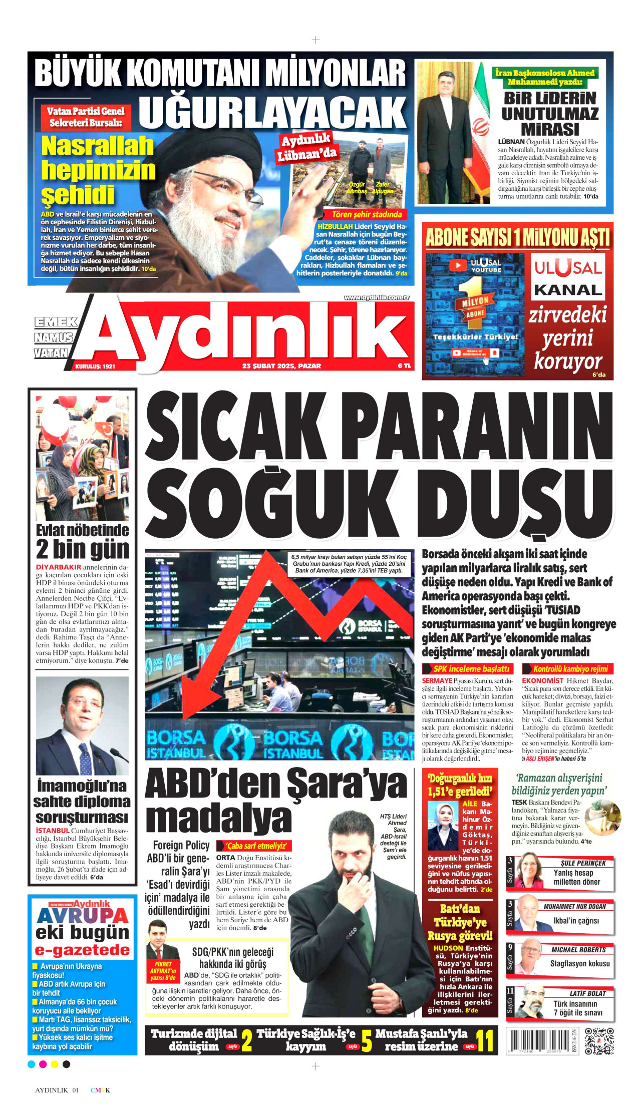 AYDINLIK GAZETESİ