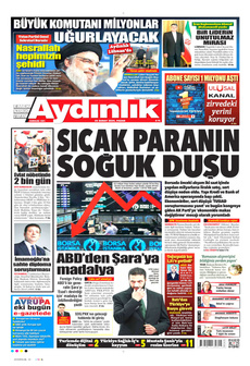 AYDINLIK GAZETESİ Gazetesi - Habercode Haber Yazılımı