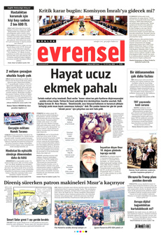 EVRENSEL Gazetesi - Habercode Haber Yazılımı