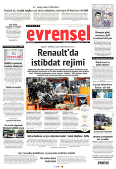 EVRENSEL Gazetesi - Habercode Haber Yazılımı