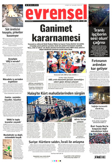 EVRENSEL Gazetesi - Habercode Haber Yazılımı