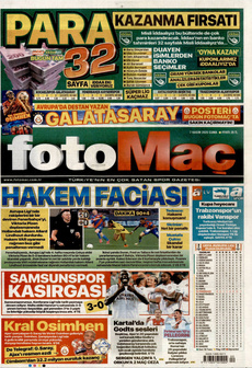 FOTOMAÇ Gazetesi - Habercode Haber Yazılımı
