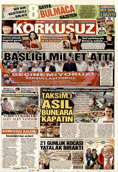 KORKUSUZ Gazetesi - Habercode Haber Yazılımı