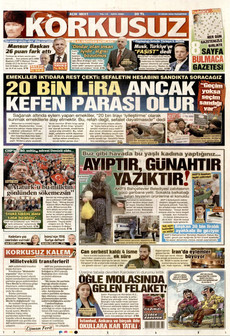 KORKUSUZ Gazetesi - Habercode Haber Yazılımı