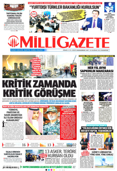 MİLLİ GAZETE Gazetesi - Habercode Haber Yazılımı