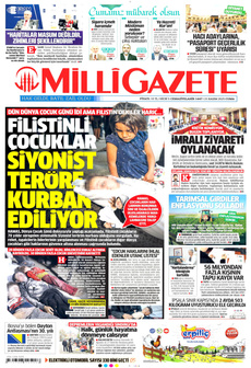 MİLLİ GAZETE Gazetesi - Habercode Haber Yazılımı