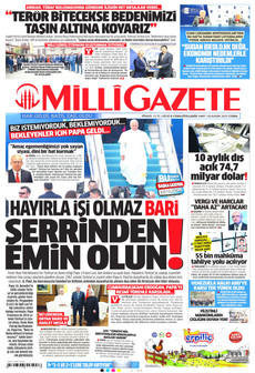 MİLLİ GAZETE Gazetesi - Habercode Haber Yazılımı