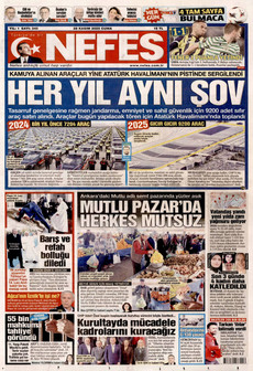 NEFES Gazetesi - Habercode Haber Yazılımı
