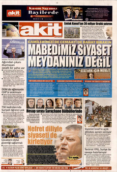 YENİ AKİT Gazetesi - Habercode Haber Yazılımı
