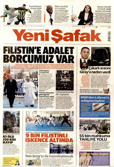 YENİ ŞAFAK Gazetesi - Habercode Haber Yazılımı
