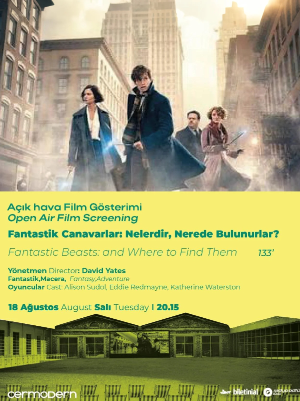 Açık Hava Film Gösterimi: Fantastik Canavarlar Nelerdir, Nerede Bulunurlar? - Habercode Haber Yazılımı