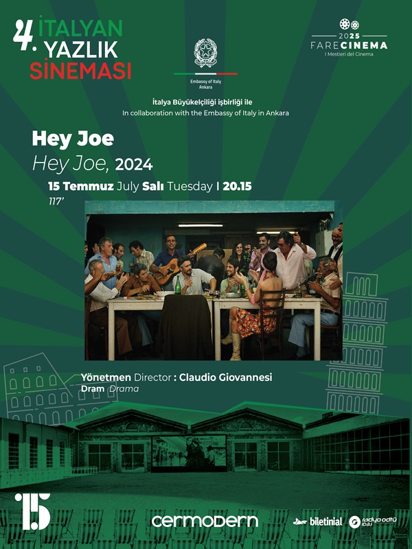 Açık Hava Film Gösterimi: Hey Joe - Habercode Haber Yazılımı