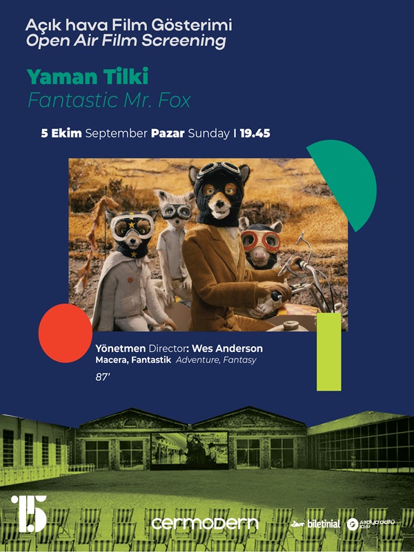 Açık Hava Film Gösterimi: The Fantastic Mr. Fox - Habercode Haber Yazılımı