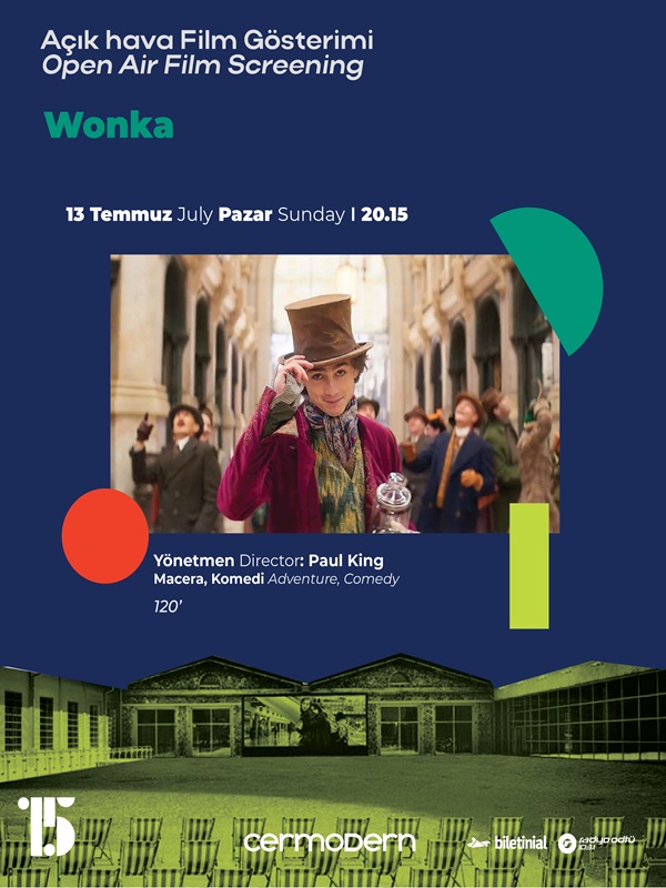 Açık Hava Film Gösterimi: Wonka - Habercode Haber Yazılımı