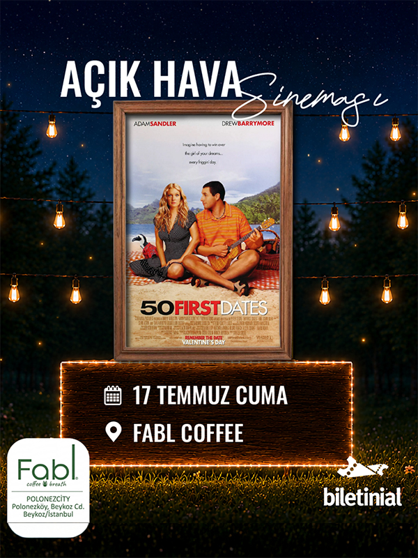 Açık Hava Sineması - 50 İlk Öpücük - Habercode Haber Yazılımı