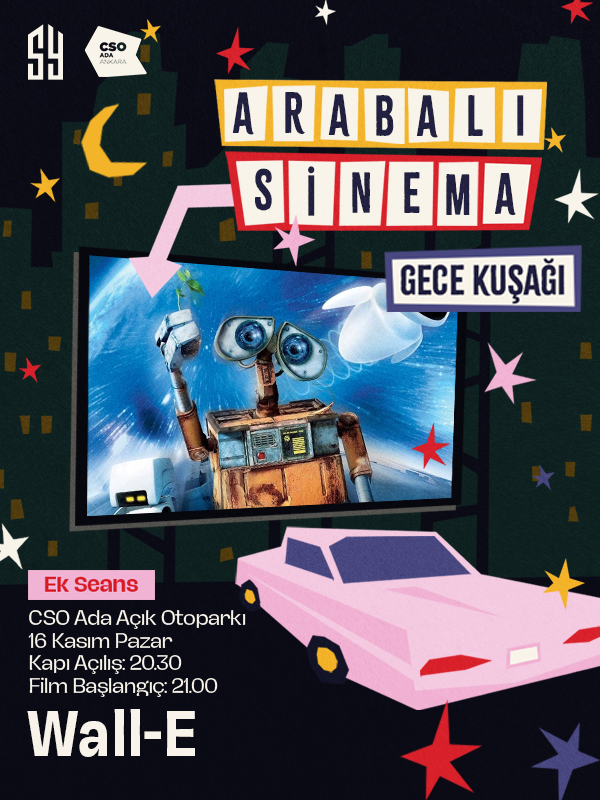 Arabalı Sinema Gece Kuşağı Wall-e (Altyazılı) - Habercode Haber Yazılımı