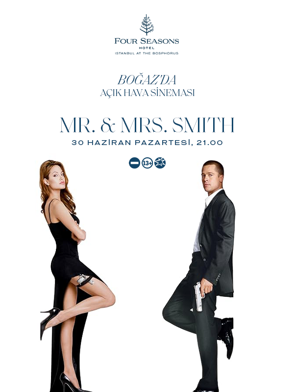 Boğazda Açık Hava Sineması - MR.MRS.Smith - Habercode Haber Yazılımı