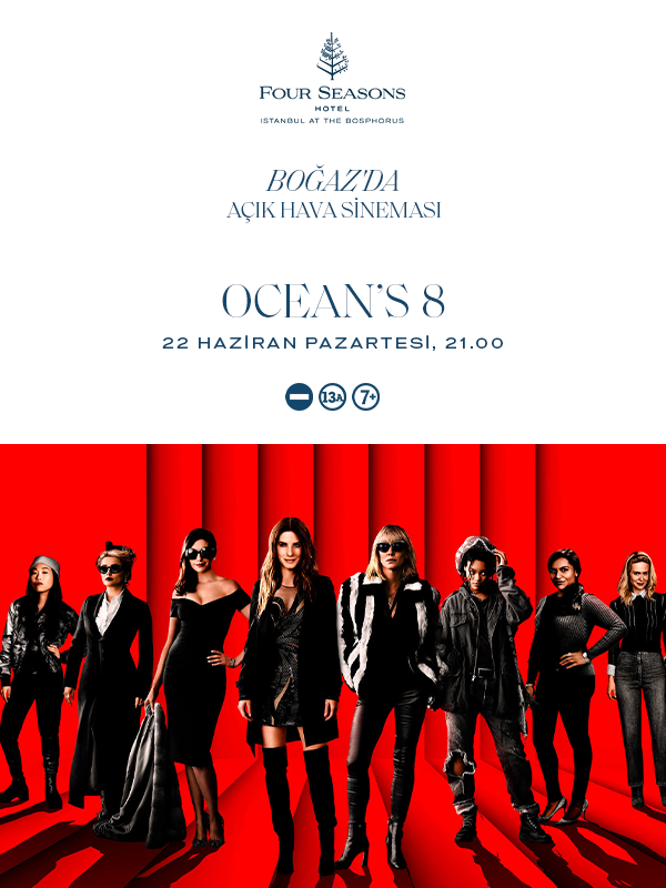 Boğazda Açık Hava Sineması - Ocean's 8 - Habercode Haber Yazılımı
