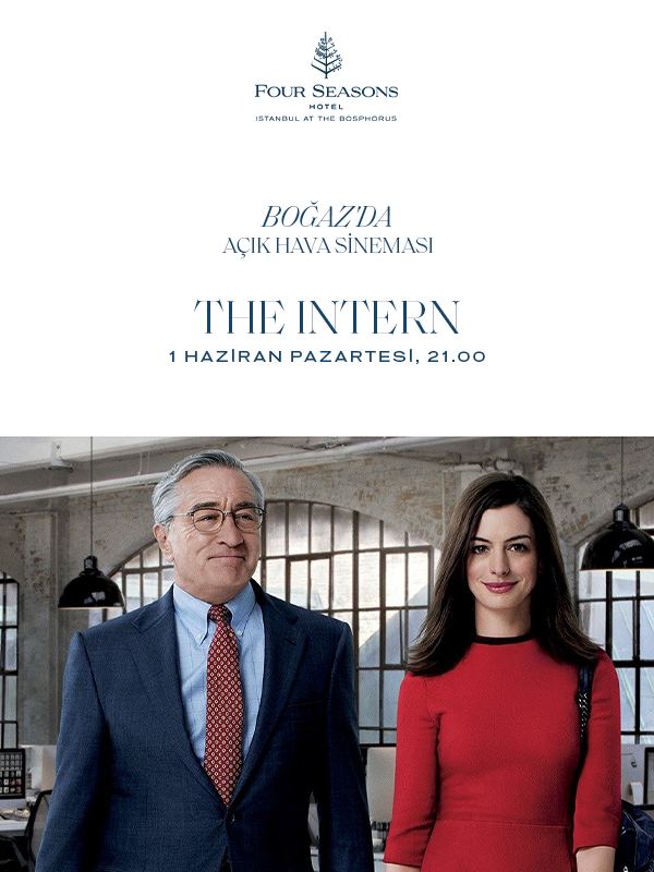 Boğazda Açık Hava Sineması - The Intern - Habercode Haber Yazılımı