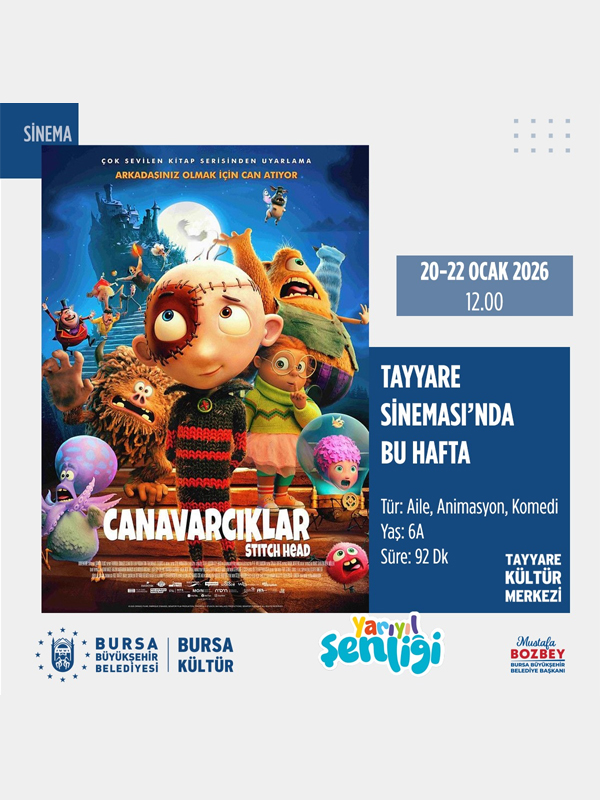 “Canavarcıklar” Yarıyıl Şenliği Sinema Gösterimi - Habercode Haber Yazılımı