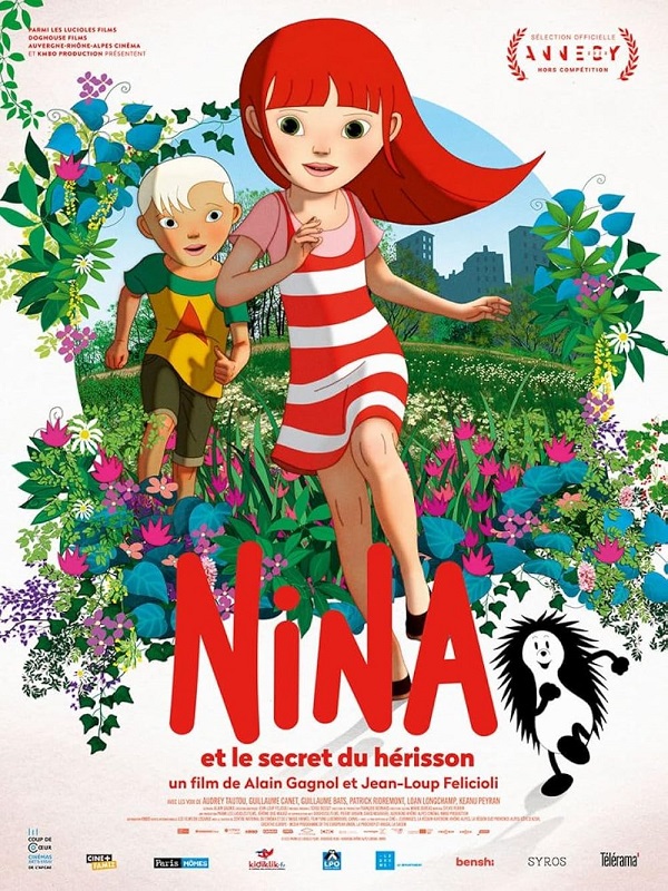Frankofon Film Festivali - Nina et le secret du hérisson - Habercode Haber Yazılımı