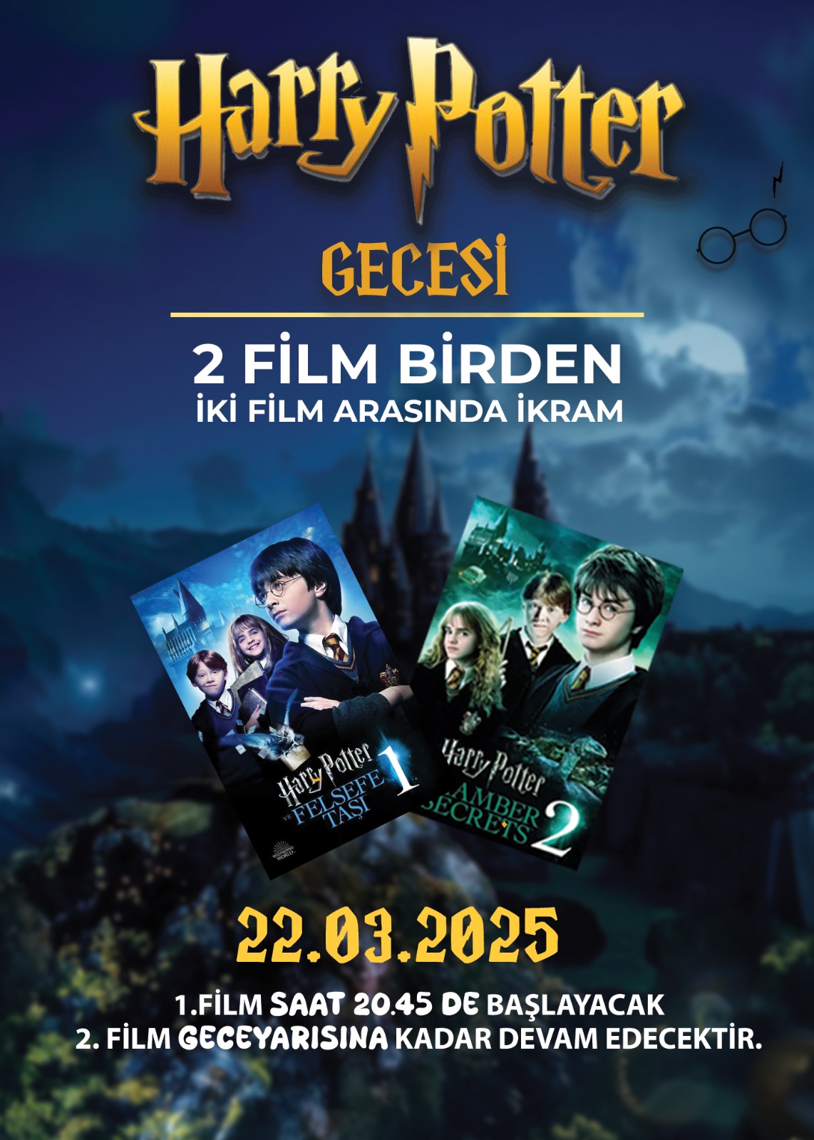 Harry Potter Gecesi - Habercode Haber Yazılımı