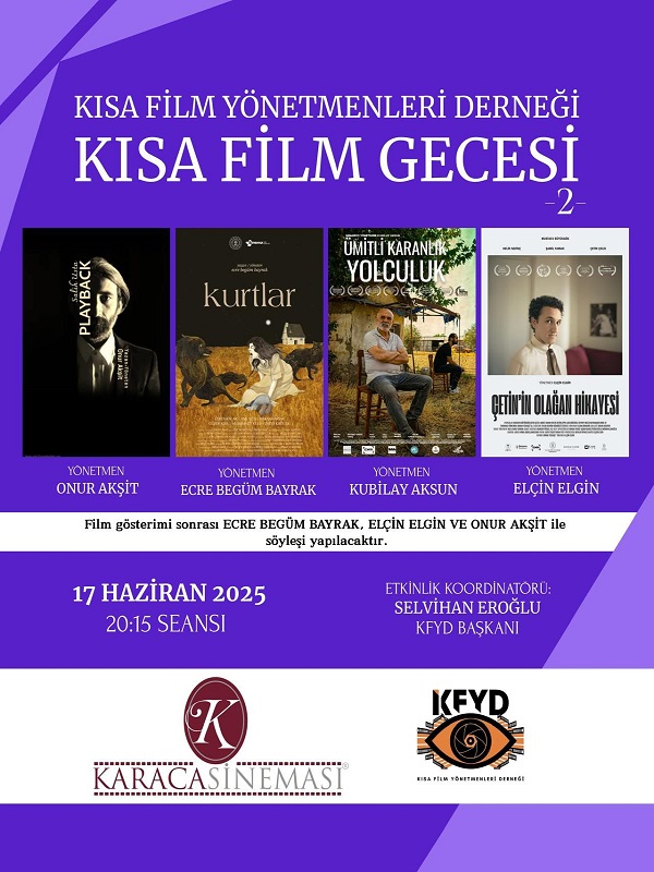Kısa Film Yönetmenleri Derneği Kısa Film Gecesi - Habercode Haber Yazılımı