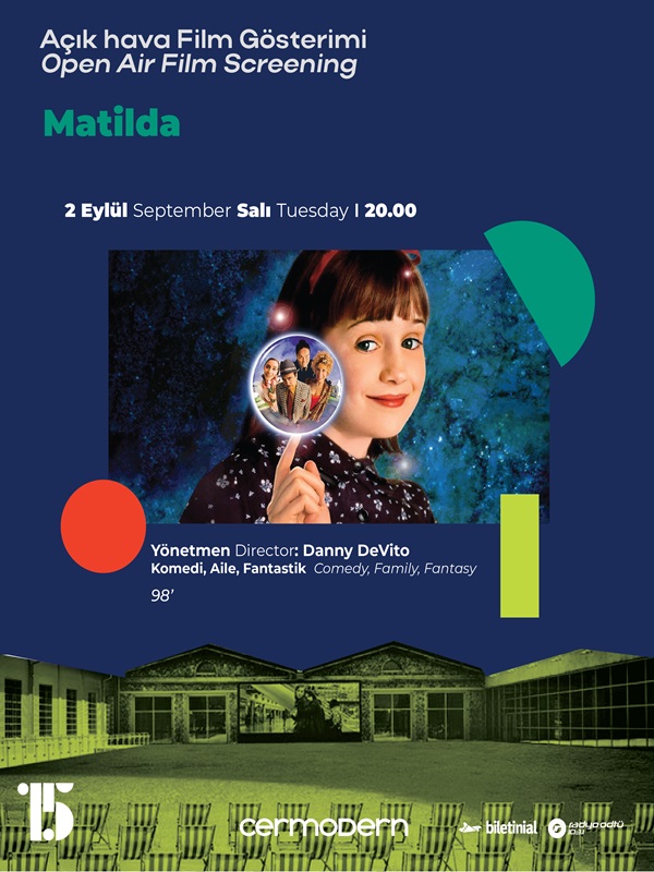 Açık Hava Film Gösterimi: Matilda - Habercode Haber Yazılımı