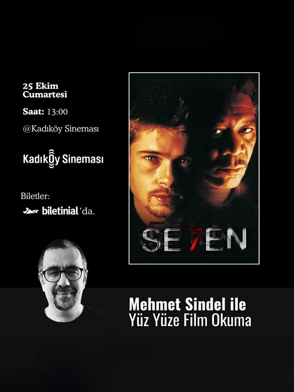 Mehmet Sindel ile “Se7en” Film Okuması - Habercode Haber Yazılımı