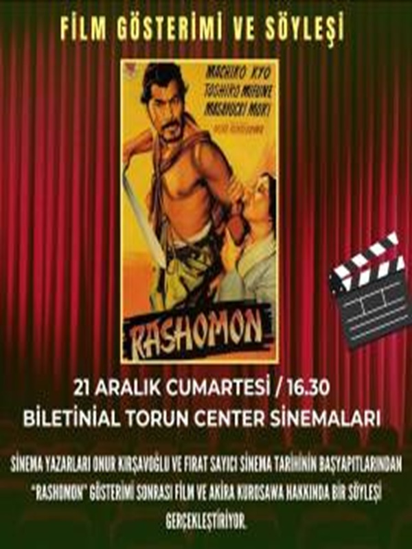 Rashomon Film Gösterimi ve Kurosawa Sineması Söyleşisi - Habercode Haber Yazılımı