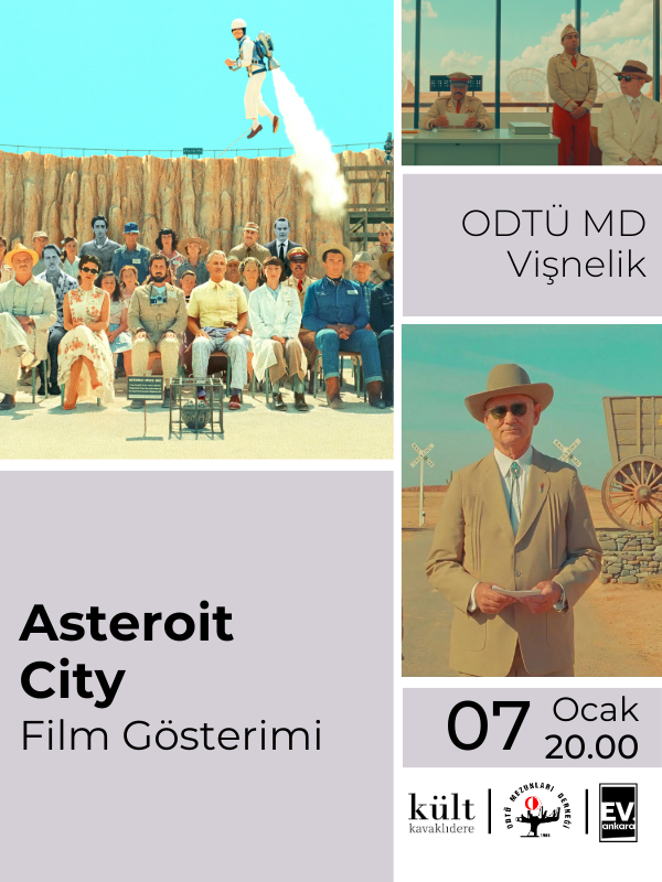 Vişnelik Etkinlikleri: Asteroid City Film Gösterimi - Habercode Haber Yazılımı