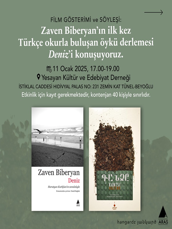 Zaven Biberyan'ın İlk Kez Türkçe Okurla Buluşan Öykü Derlemesi - Habercode Haber Yazılımı