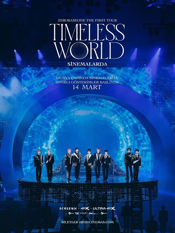 ZEROBASEONE: The First Tour [Timeless World] Sinemalarda - Habercode Haber Yazılımı